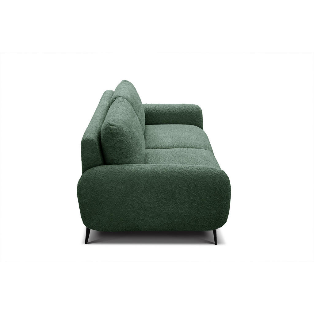Thumbnail - Courtois Laville Sofa, Olivgrün, Textil, 3-Sitzer, 190x82x96 cm, Wohnzimmer, Sofas & Couches, Sofas, 3-Sitzer Sofas