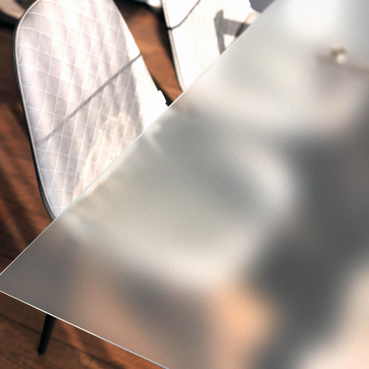 TISCHPLATTE 120x60 cm - Transparent, Glas (60/120/0.4cm) - Wallfluent