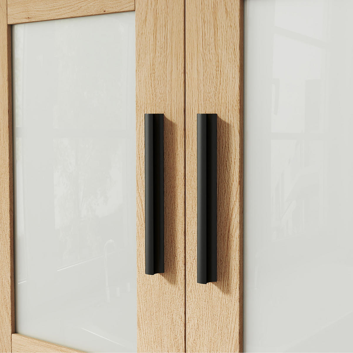 SPIEGELSCHRANK Eichefarben - Eichefarben, Holz (56/60/13cm)