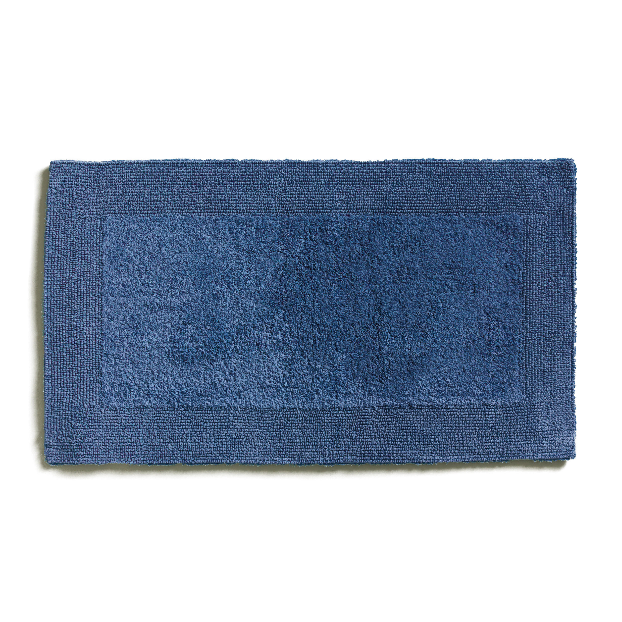 BADEMATTE DOUBLEFACE - Blau, Textil (60/100cm) - MÖVE