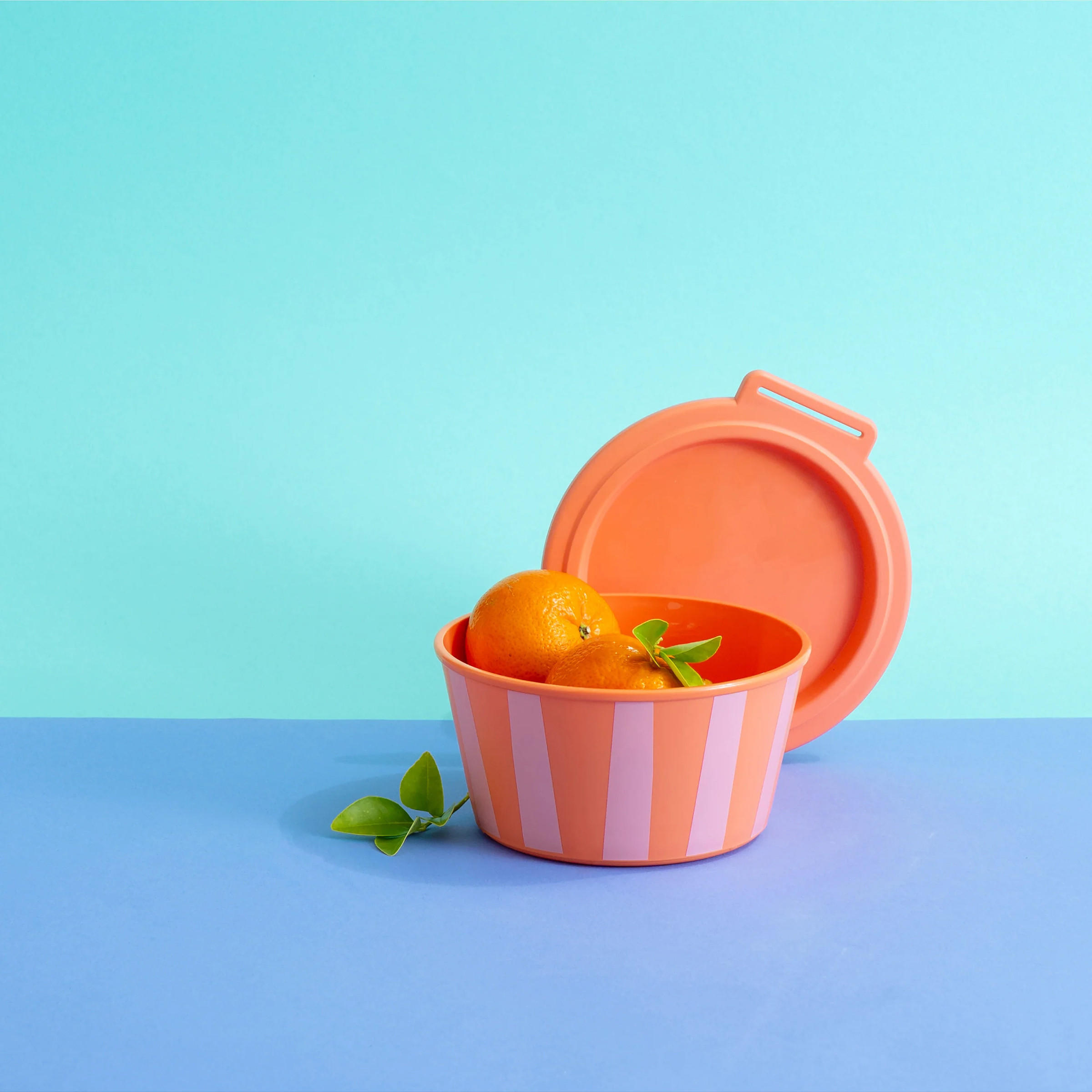 SCHÜSSEL Nora M 700 ml mit Deckel - Orange, Kunststoff (700cm) - Koziol