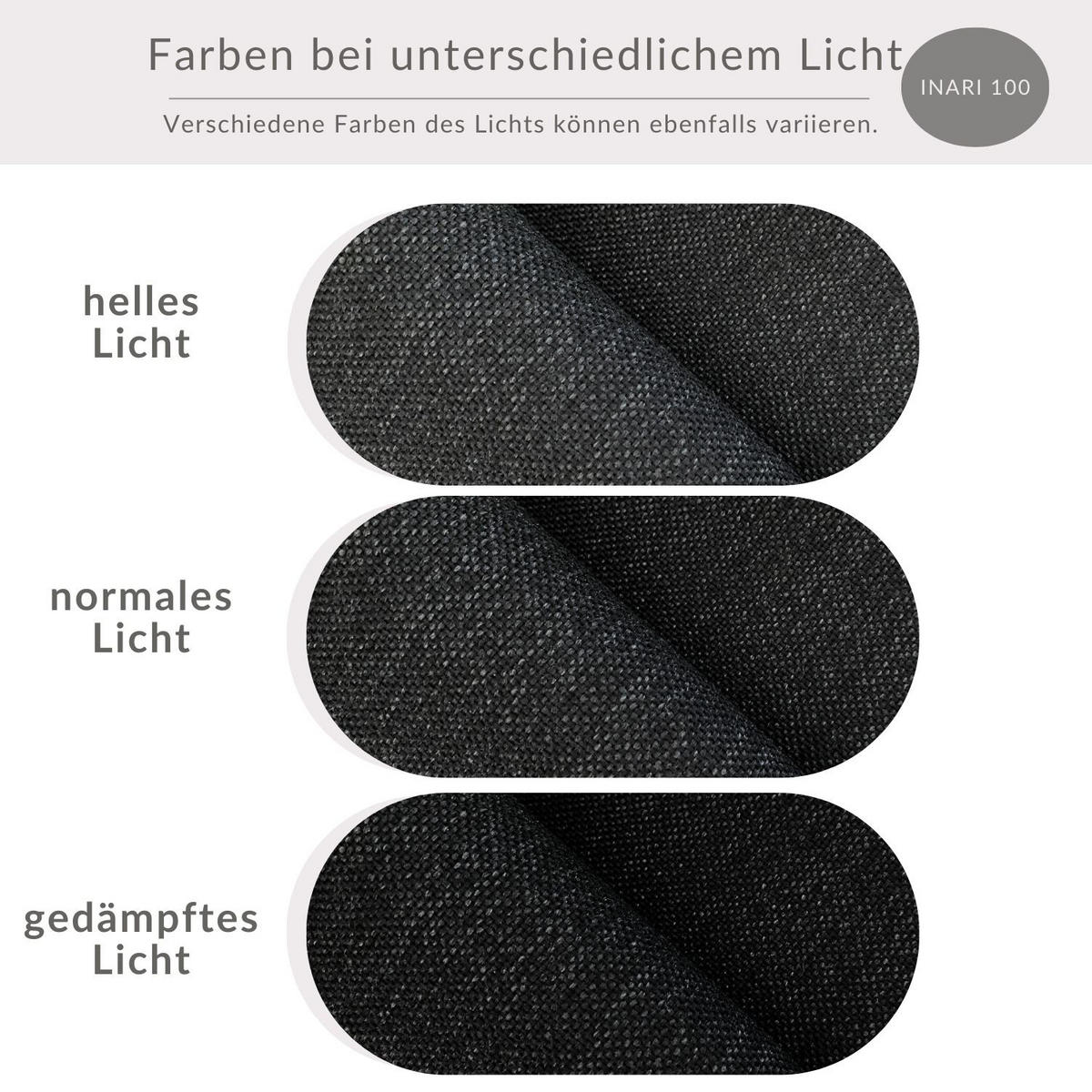 BOXSPRINGBETT Ruby Schwarz 200/200 cm mit Matratze und Topper - Schwarz, Holz/Holzwerkstoff (200/200cm) - Maison de Reve