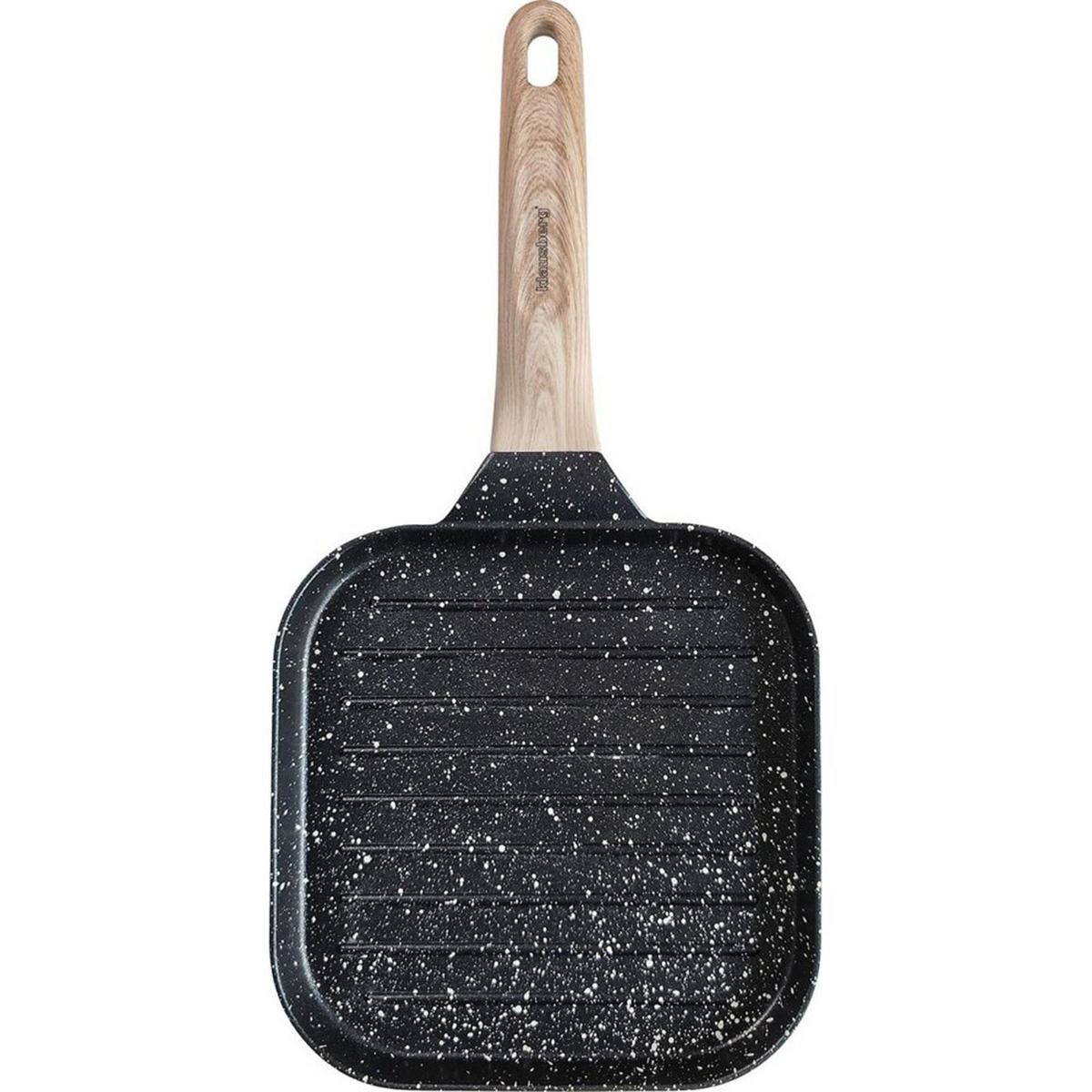 GRILLPFANNE Schwarz 36/18/2.5 cm KB7810 - Schwarz, Metall (18cm) - Klausberg 