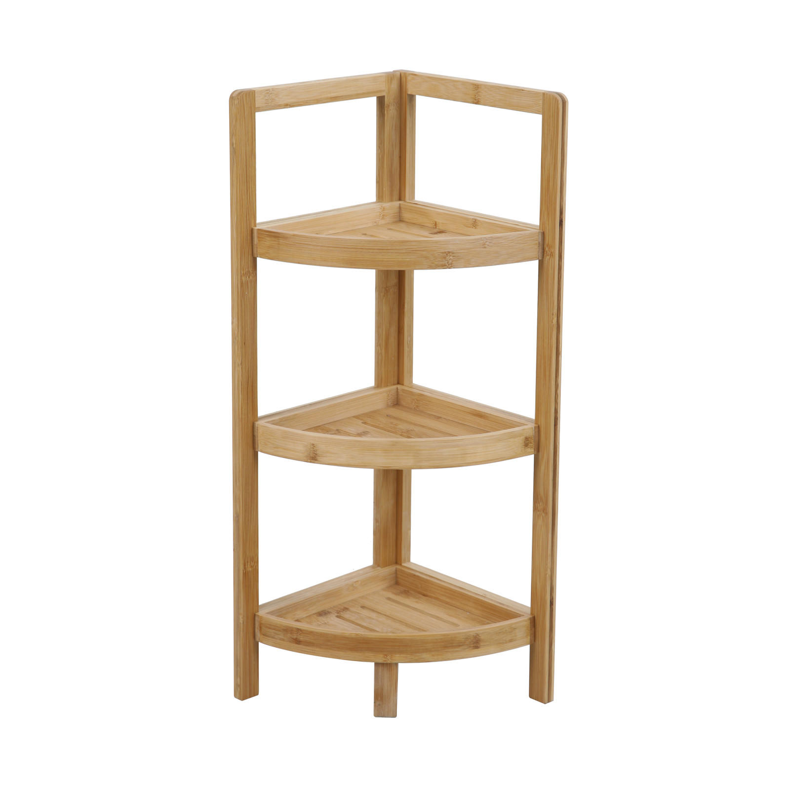 ECKREGAL Kulma Bambus - Braun, Holz (26/70/26cm) - SVITA