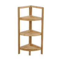 ECKREGAL Kulma Bambus - Braun, Holz (26/70/26cm) - SVITA