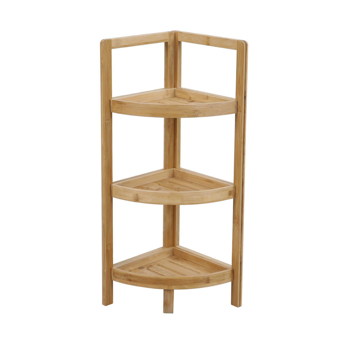ECKREGAL Kulma Bambus - Braun, Holz (26/70/26cm) - SVITA