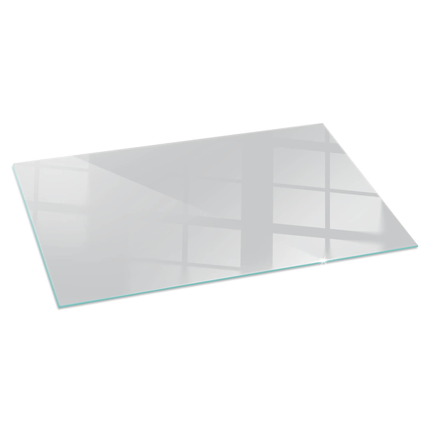 ArtPrintCave Glasplatte Grau 140x70x0.4 cm