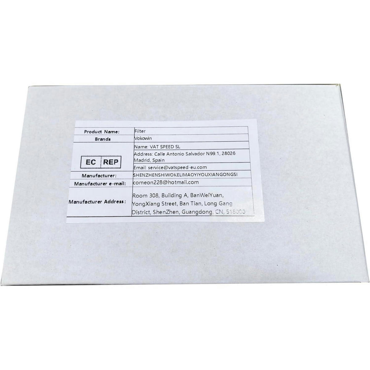 ERSATZFILTER 12er Set für Whirlpool ab 2020 - Schwarz, Textil (5/6/6cm)