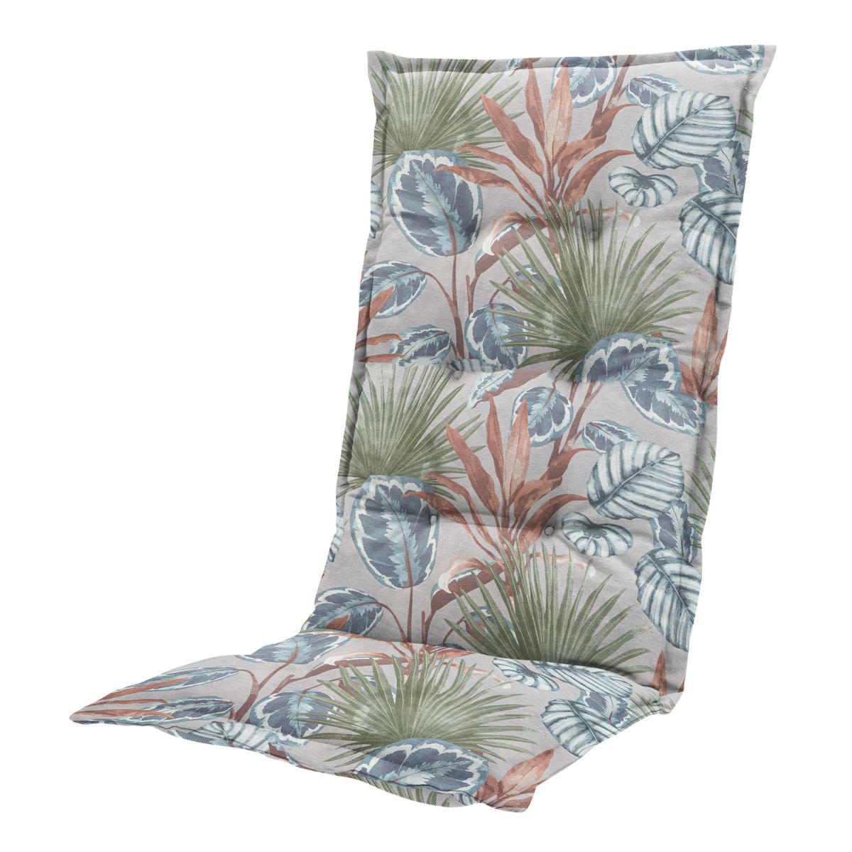 GARTENSTUHLKISSEN Cala - Mehrfarbig - 123/50/5 cm - 4er-Set - Multicolor, Textil (50/5/123cm) - Madison