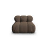 MODUL Bellis aus 3D-Stoff braun - Braun, Textil (94/70/94cm) - Micadoni