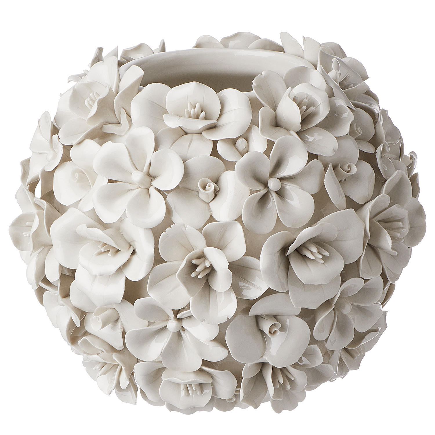 VASE Bouquet - Creme, Keramik (17cm) - BUTLERS