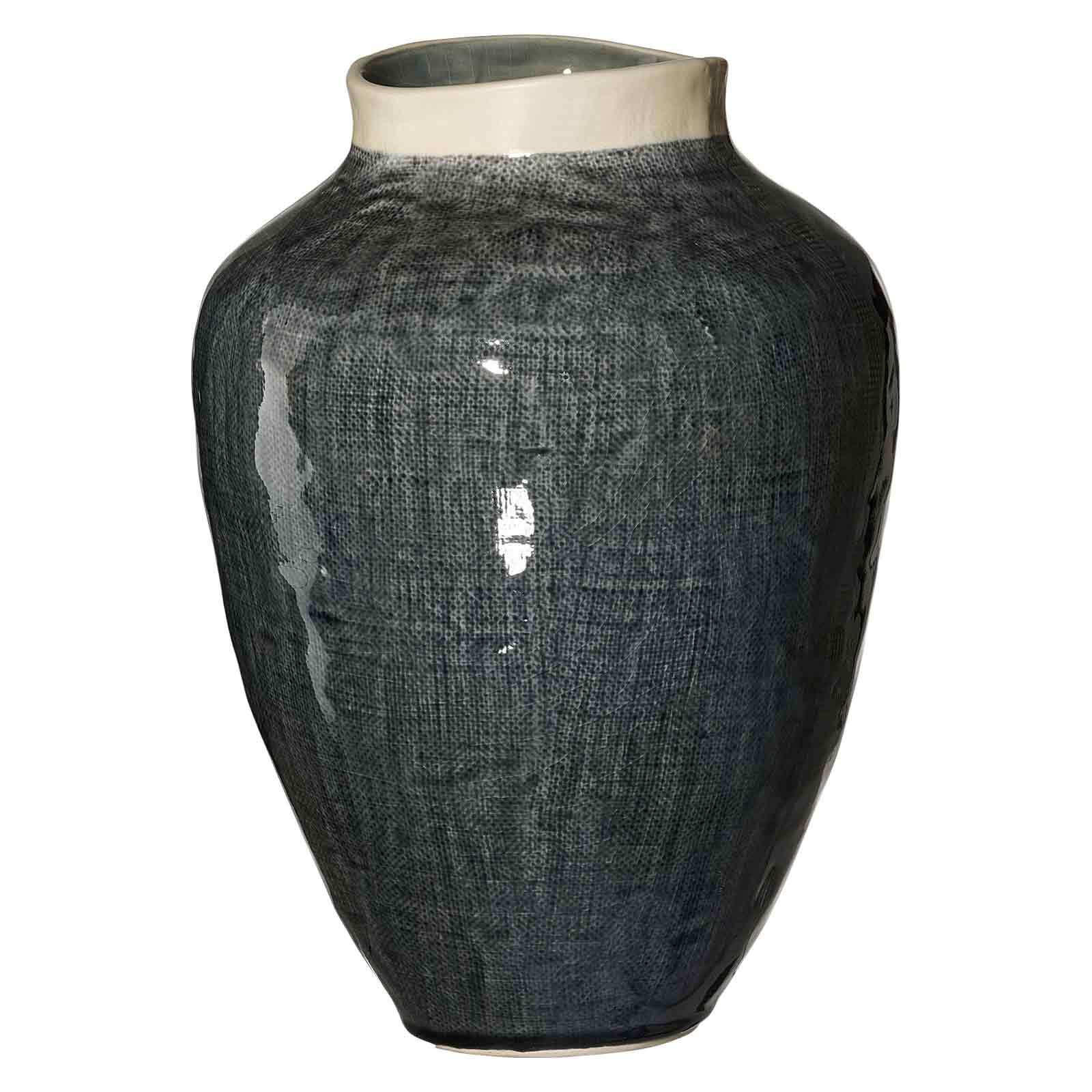 VASE Lucca grau 41 cm - Grau, Keramik (41cm) - Ritzenhoff Breker