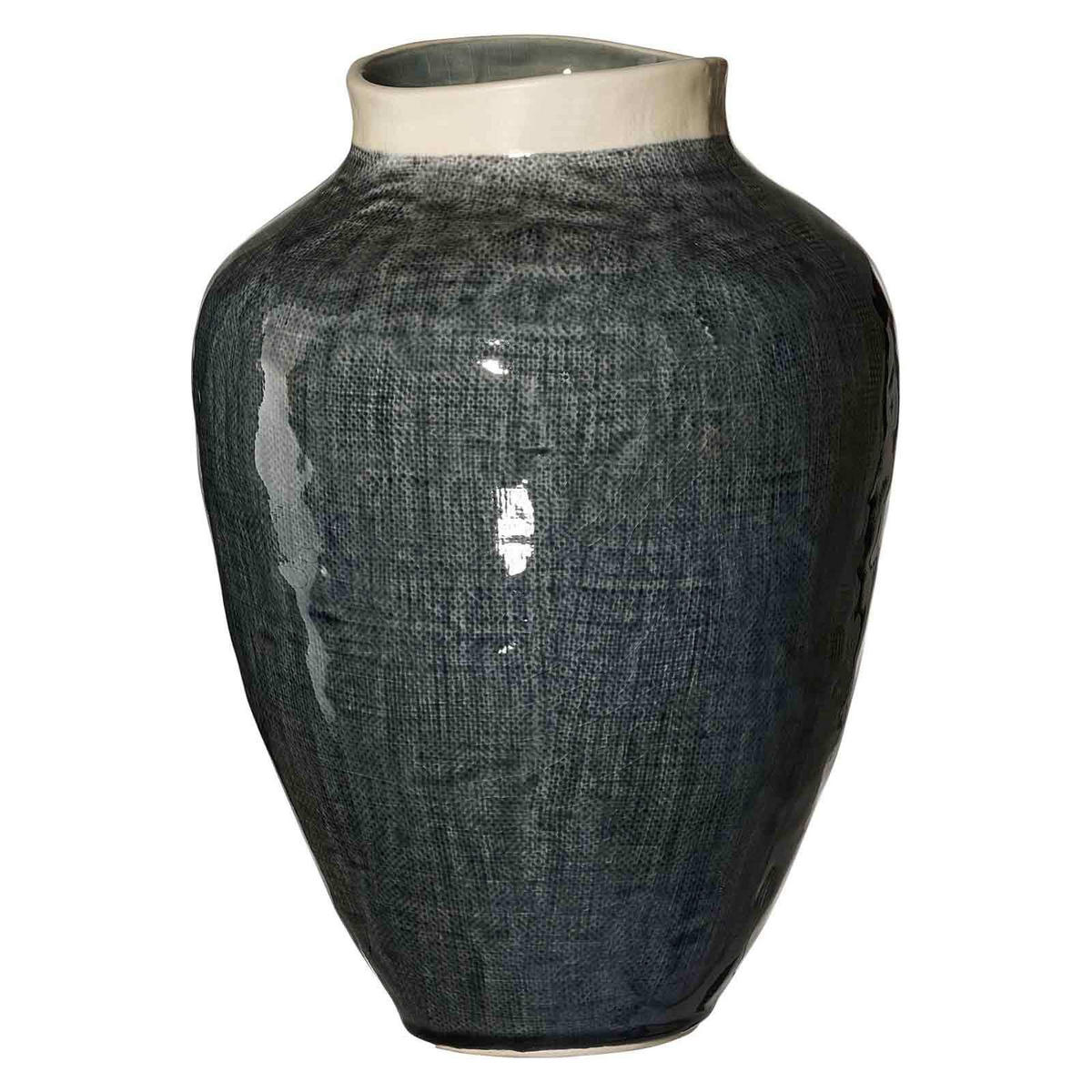 VASE Lucca grau 41 cm - Grau, Keramik (41cm) - Ritzenhoff Breker