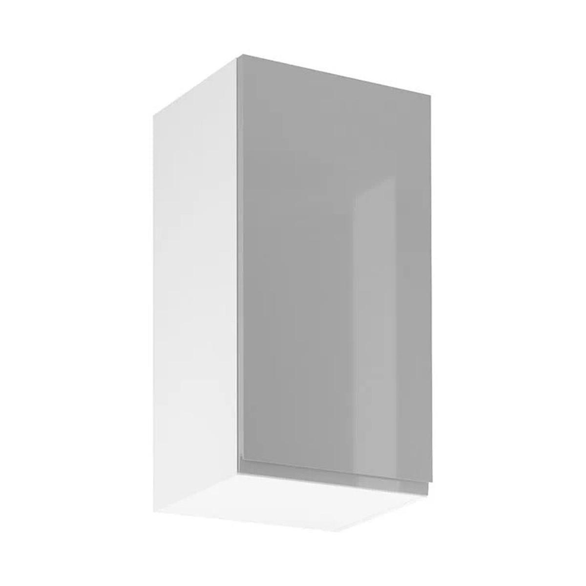 HÄNGESCHRANK – 40 cm – G40-L – Velmora – Grau – Türanschlag links - Grau, Holzwerkstoff (40/72/32cm) - ROYAL24_MARKT