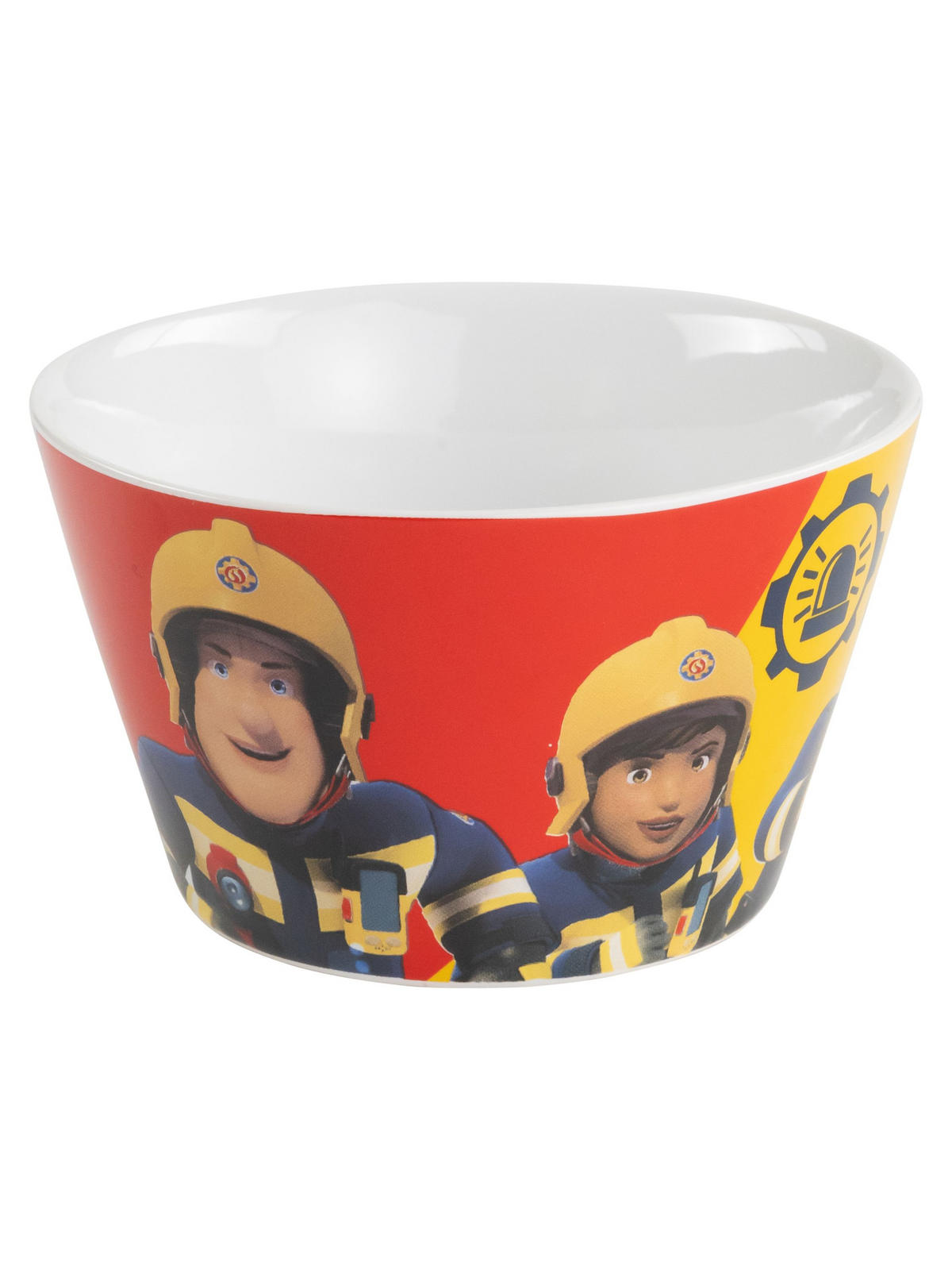 MÜSLISCHALE Feuerwehrman Sam Rainbow Mehrfarbig 500 ml - Multicolor, Keramik (14cm) - Chiemsee