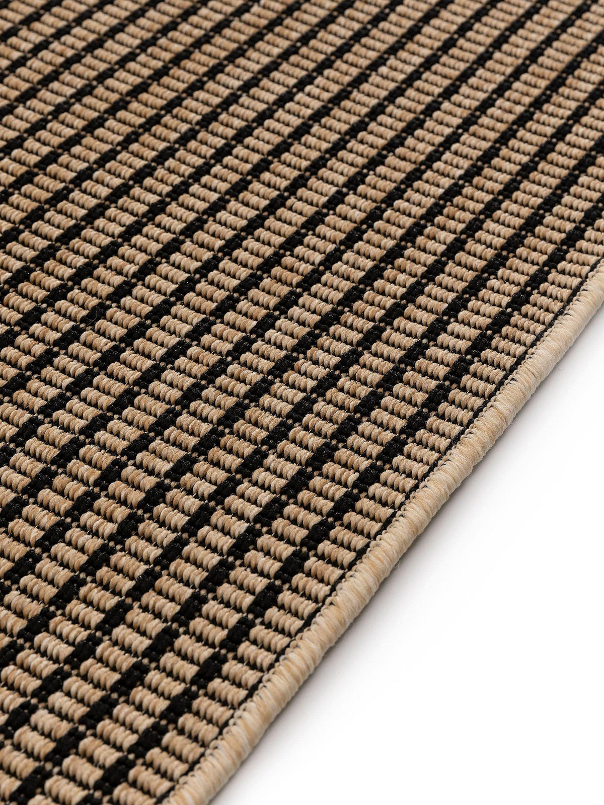 OUTDOORTEPPICH Naoto Beige/Schwarz 160x230 cm - Beige, Textil (160/230cm) - benuta Nest
