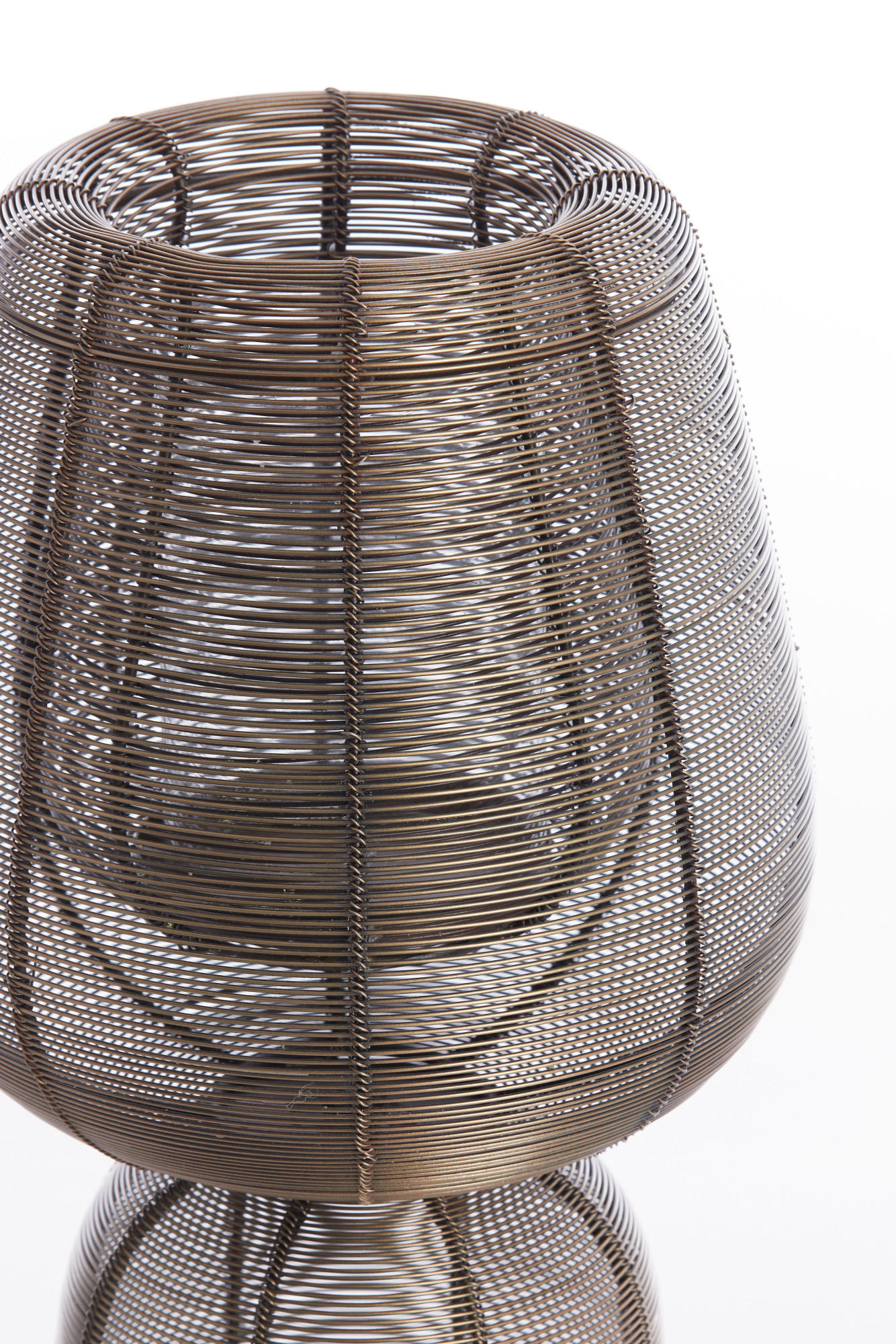 WINDLICHT Fellini Bronze Ø25/52,5 cm - Bronzefarben, Metall (25/52.5/25cm) - Light & Living