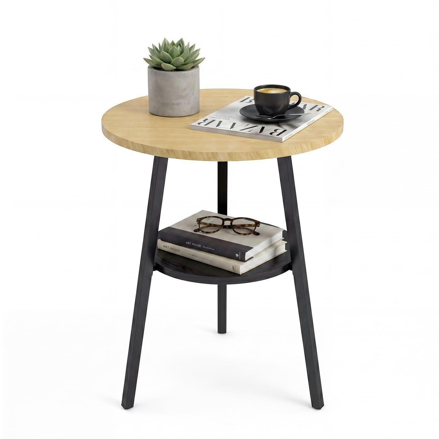 XXXLutz Beistelltisch Braun 55x39.4x39.4 cm