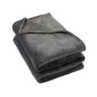KUSCHELDECKE, 150x200 cm, 100% Polyester, Grau - Anthrazit, Textil (150/200cm) - Zollner