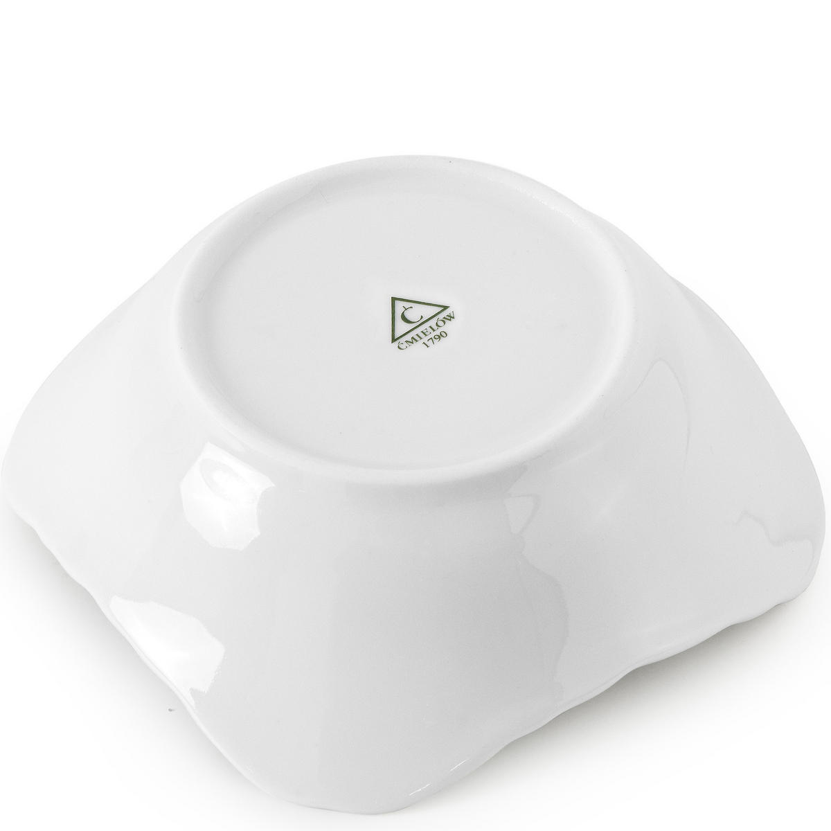 SALATSCHÜSSEL Cmielow Rococo 6-tlg - Weiß, Keramik (14cm) - KONSIMO®