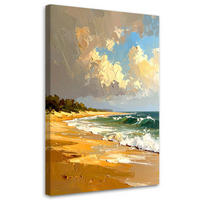 LEINWANDBILD Landschaften 20x30cm - Beige, Textil (20/30cm) - Feeby