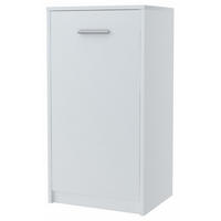 KOMMODE Bodo 1D Weiß 40/35/75 cm Elegant - Weiß, Holzwerkstoff (40/75/35cm) - Matkam Möbel