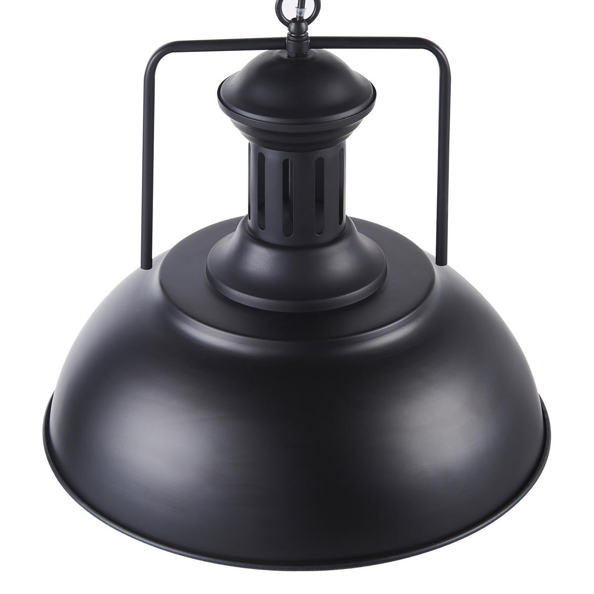 HÄNGELEUCHTE Schwarz - Schwarz, Metall (121.9/41.9/121.9cm) - Teamson Home