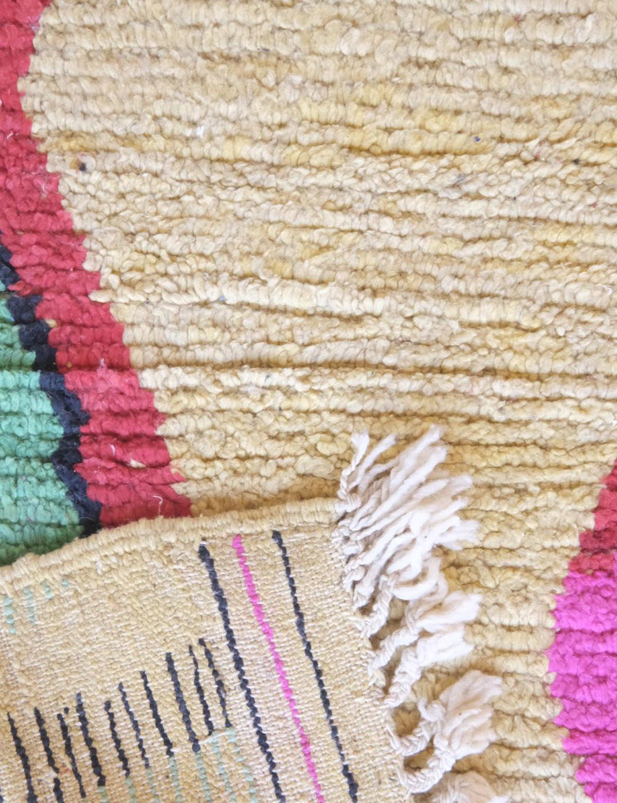 BERBERTEPPICH aus reiner Wolle 175x 247 cm - Multicolor, Naturmaterialien (175/247cm) - AFK Living