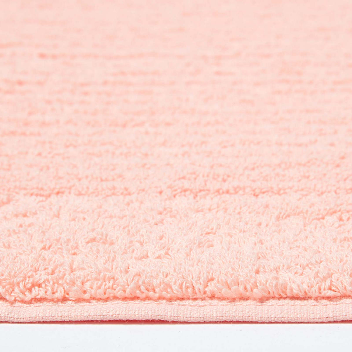 BADEMATTE Imperial 50/80 cm, Baumwolle - Koralle, Textil (50/80cm) - Homescapes