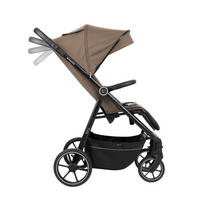 BUGGY Lucy Gurt beige Rückenlehne verstellbar Federung Hinterradbremse - Beige, Metall (74/54/104cm) - Kikka boo