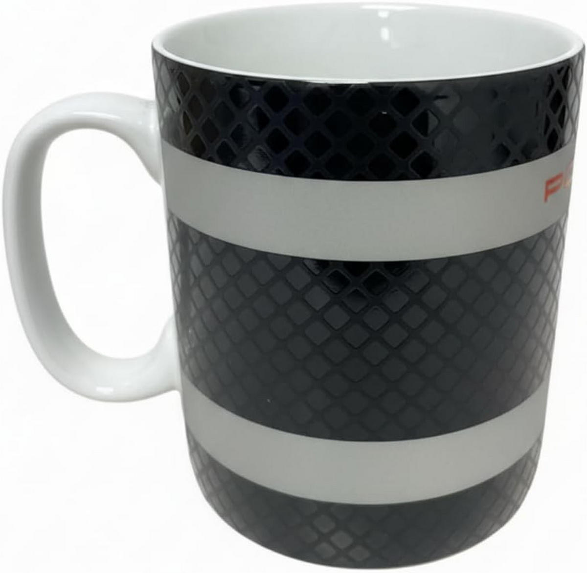 KAFFEEBECHER 919 Mehrfarbig Keramik 500ml - Rot/Schwarz, Keramik (0.5L) - Porsche