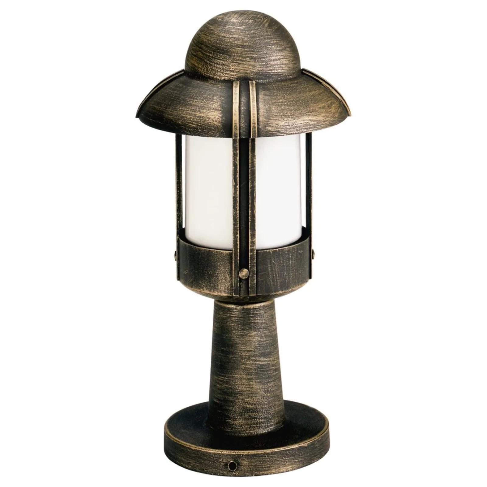 WEGELEUCHTE Braun - Braun, Metall (9.75/9.75/40cm) - click-licht