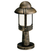 WEGELEUCHTE Braun - Braun, Metall (9.75/9.75/40cm) - click-licht