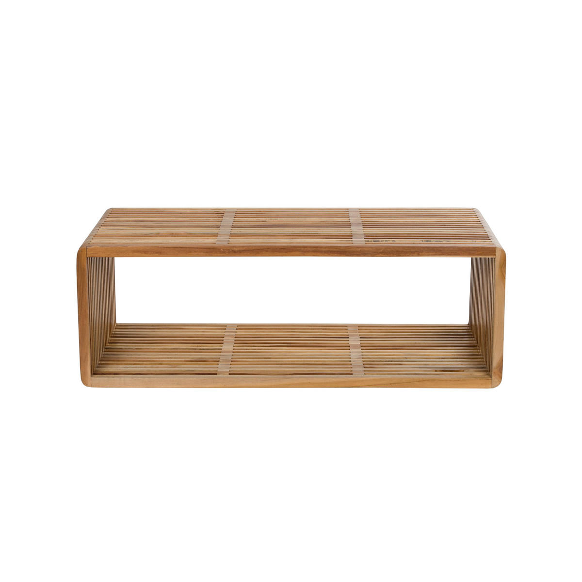 COUCHTISCH Djia Rechteckig - Braun, Holz (100/35/35cm) - Housecraft Living