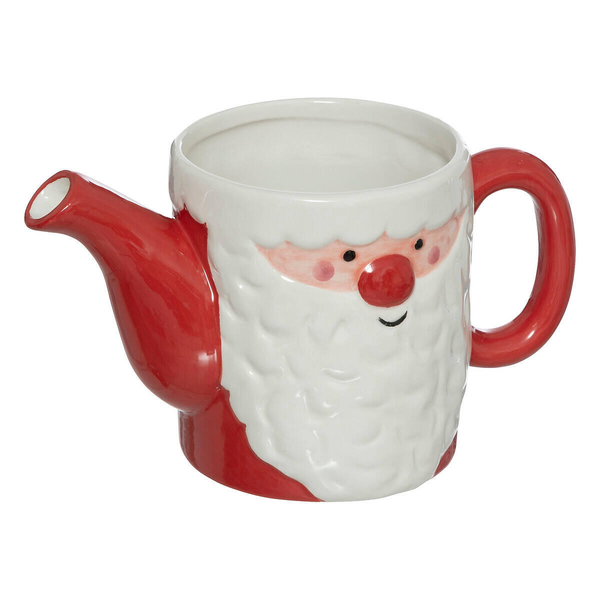 KANNE UND BECHER Weihnachtsmotiv 21 cm - Multicolor, Keramik (400L) - Atmosphera Createur d´interieur