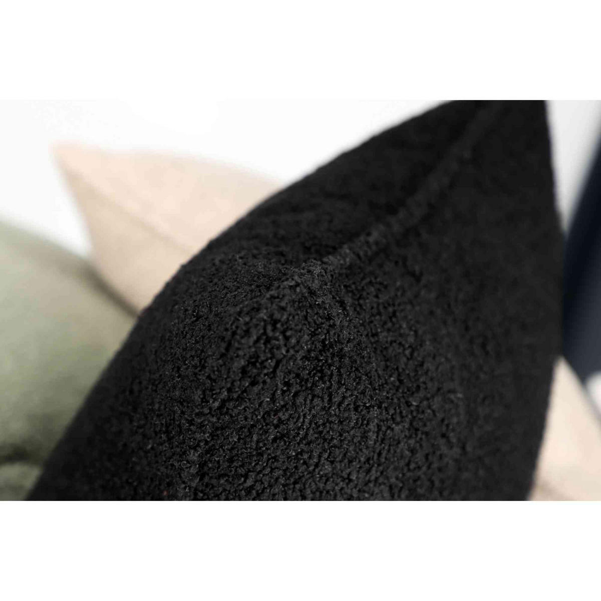 ZIERKISSENHÜLLE DEKOKISSENHÜLLE CUTE 2er Set - Schwarz, Textil (45/45cm) - Esprit