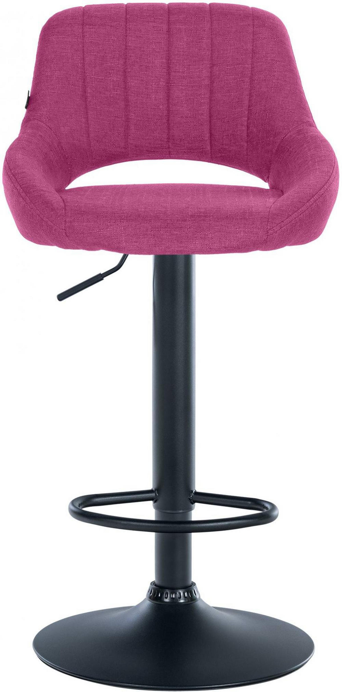 BARHOCKER 2er Set Stoff lila - Lila, Textil (47/85/48cm) - CLP