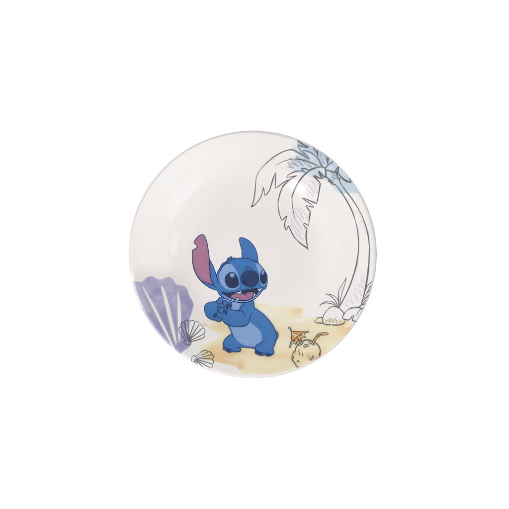 KINDERTELLER Disney Stitch bunt ø 21,5 cm - Multicolor, Keramik (21.5/1.6/21.5cm) - Villeroy & Boch
