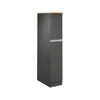 KÜCHENSCHRANK Anthrazit, Eiche 60/30/165 cm - Eichefarben/Anthrazit, Holzwerkstoff (30/165/60cm) - DMORA