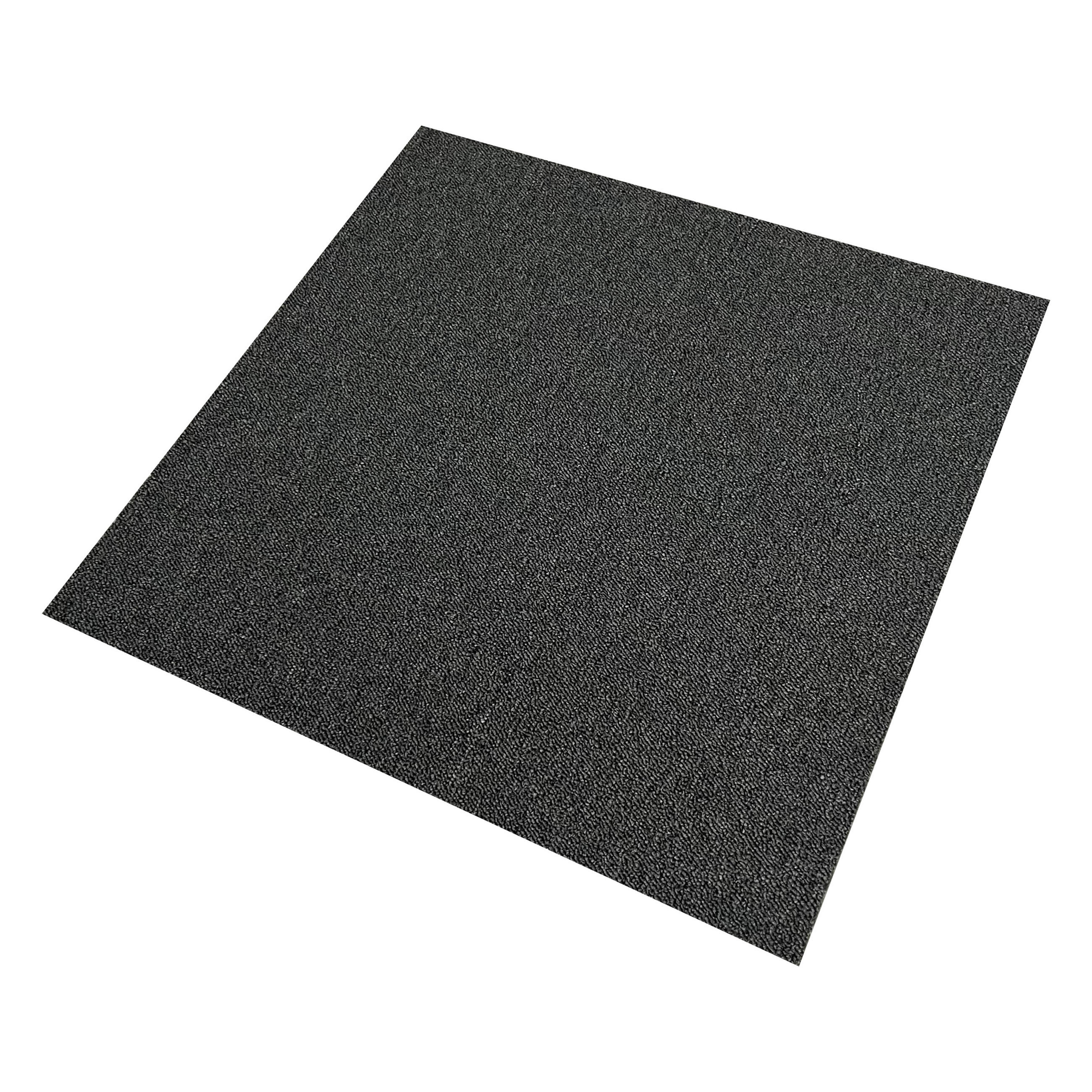 TEPPICHFLIESEN - SCHWARZ (20ER PACK) - Schwarz, Textil (50/1/1cm) - Monstershop