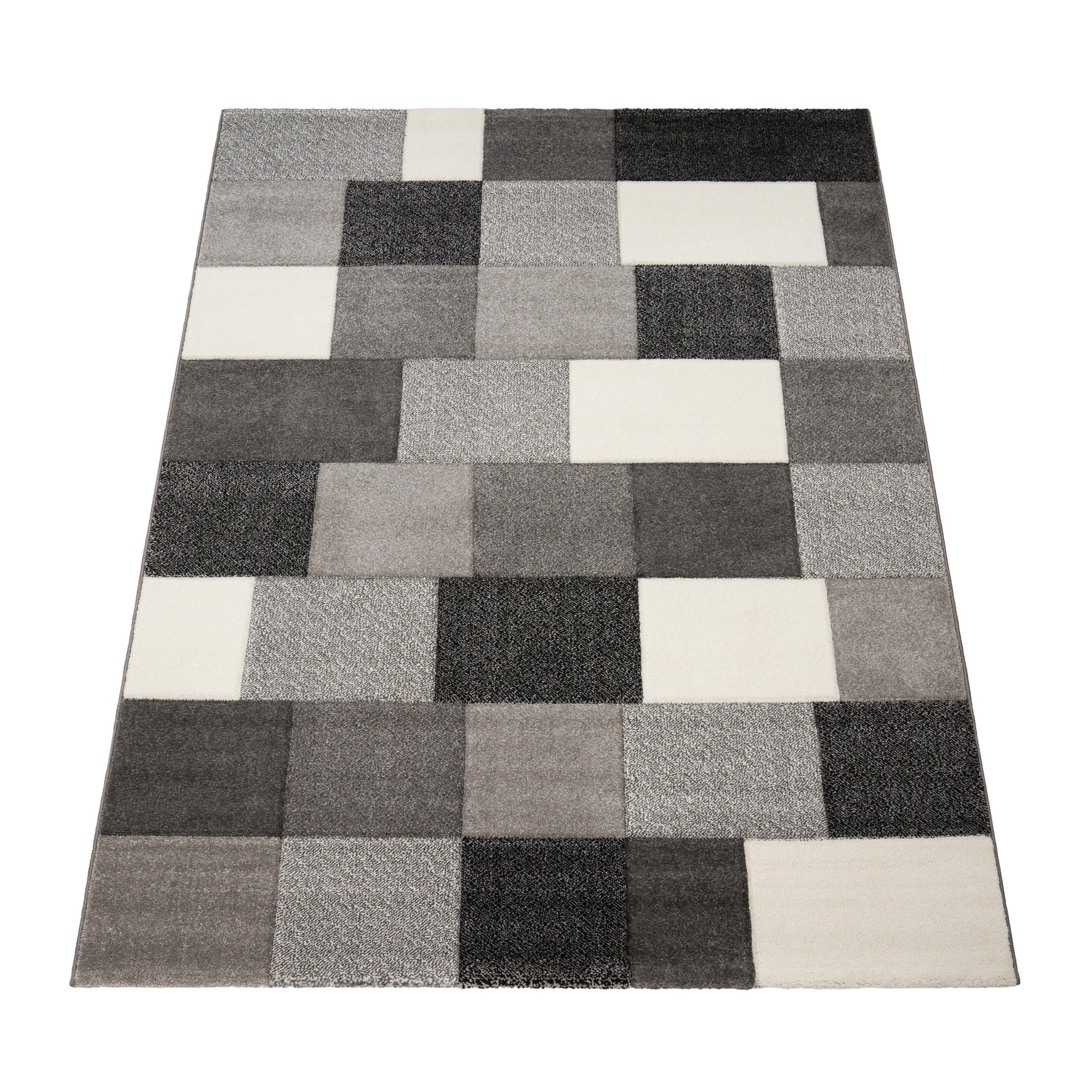KURZFLORTEPPICH 80/150 cm Brilliance 656 - Grau, Textil (80/150cm) - Paco Home