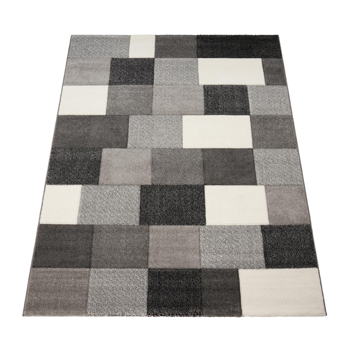 KURZFLORTEPPICH 80/150 cm Brilliance 656 - Grau, Textil (80/150cm) - Paco Home