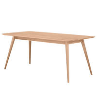 ESSTISCH - Massivholz - Eichefarben, Holz (90/200/75cm) - home24