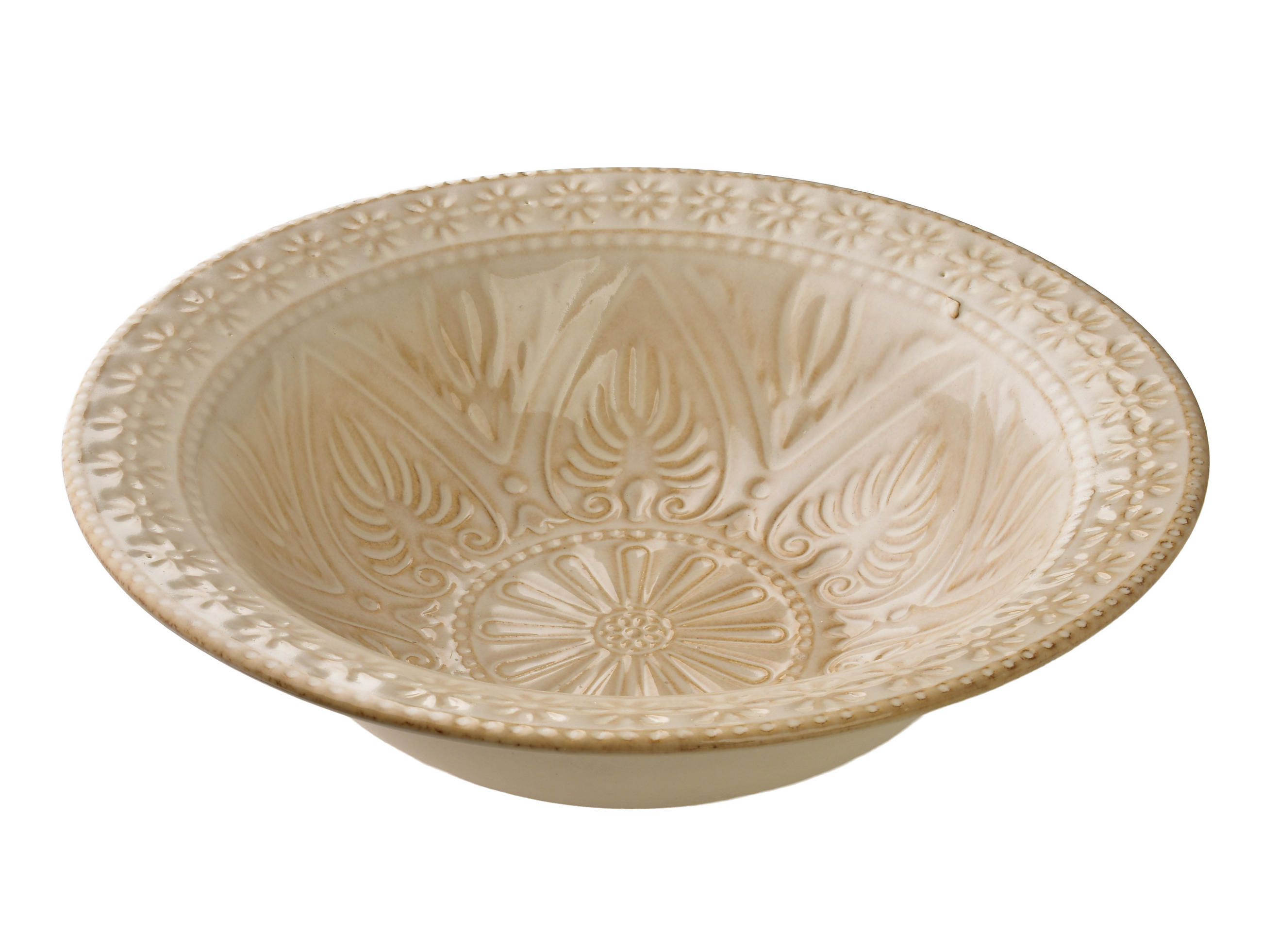 PASTATELLER Basic Nature Beige 20.5x20.5x6 cm Keramik - Beige, Keramik (20.5/20.5/6cm) - Mondex