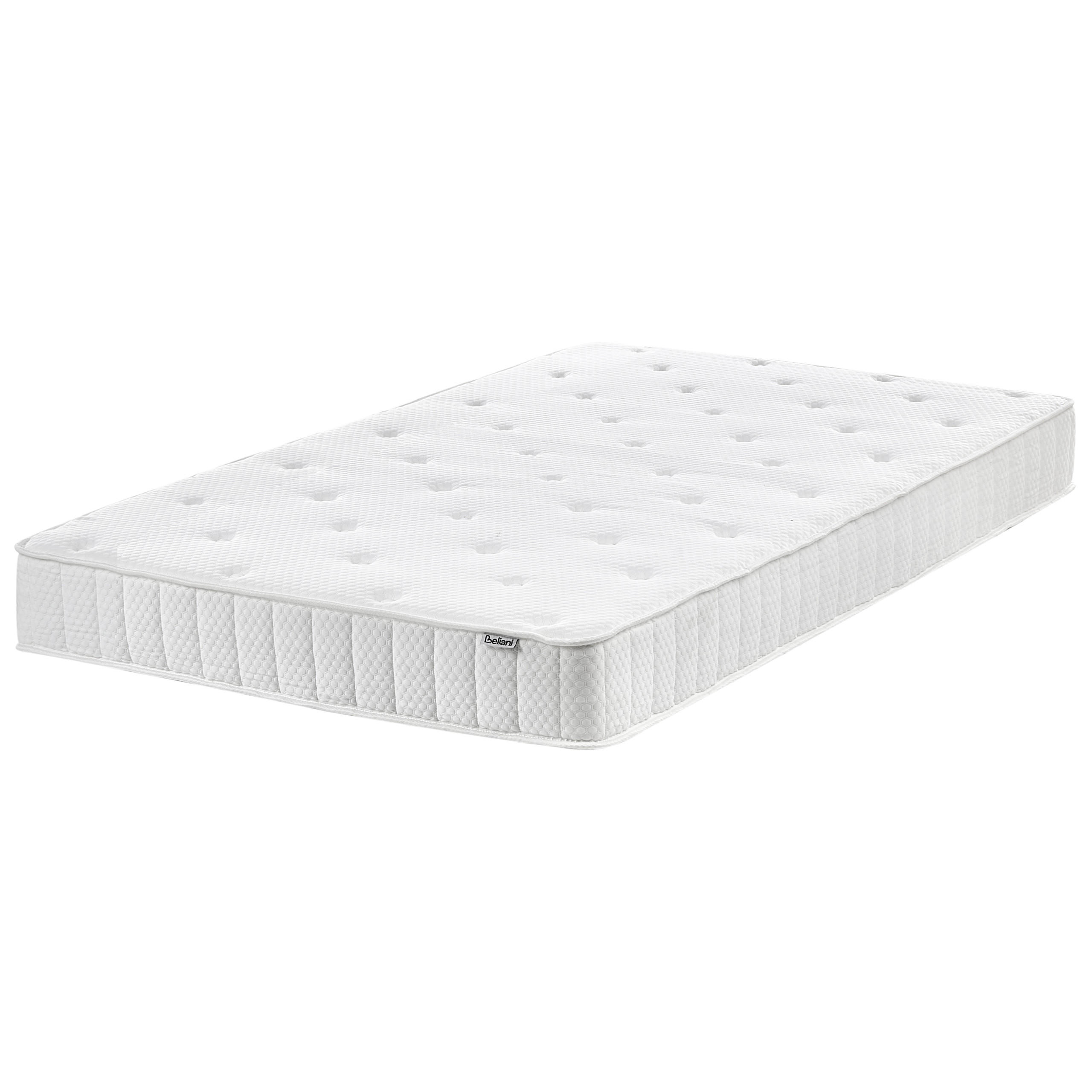 Beliani MATRACE S KAPSOVÝMI PRUŽINAMI H3/4 Tuhá H2/3 Střední 120/200 cm Duo