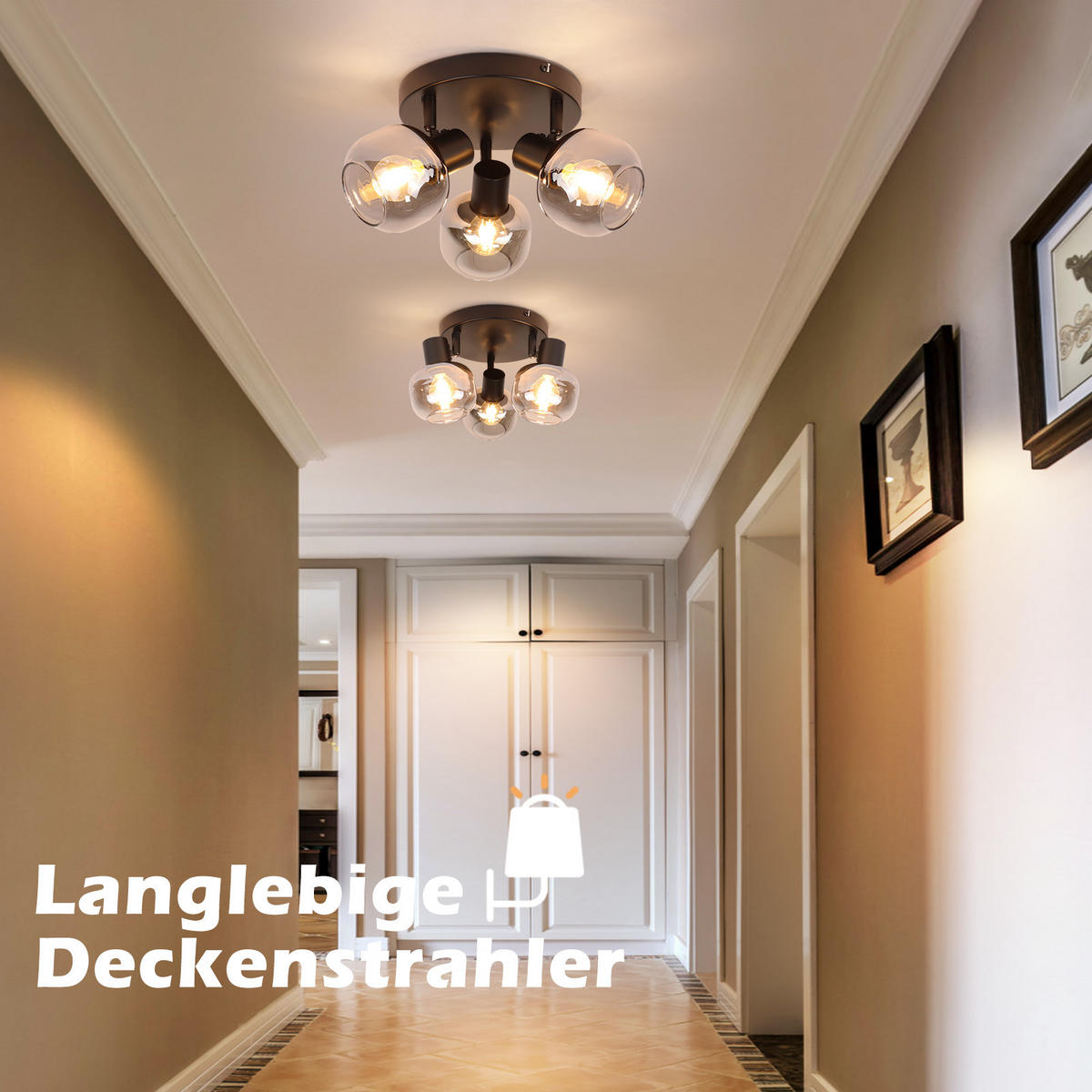 STRAHLER Klyxark 19/16.5/19 cm - Schwarz, Metall (19/19/16.5cm) - ZMH