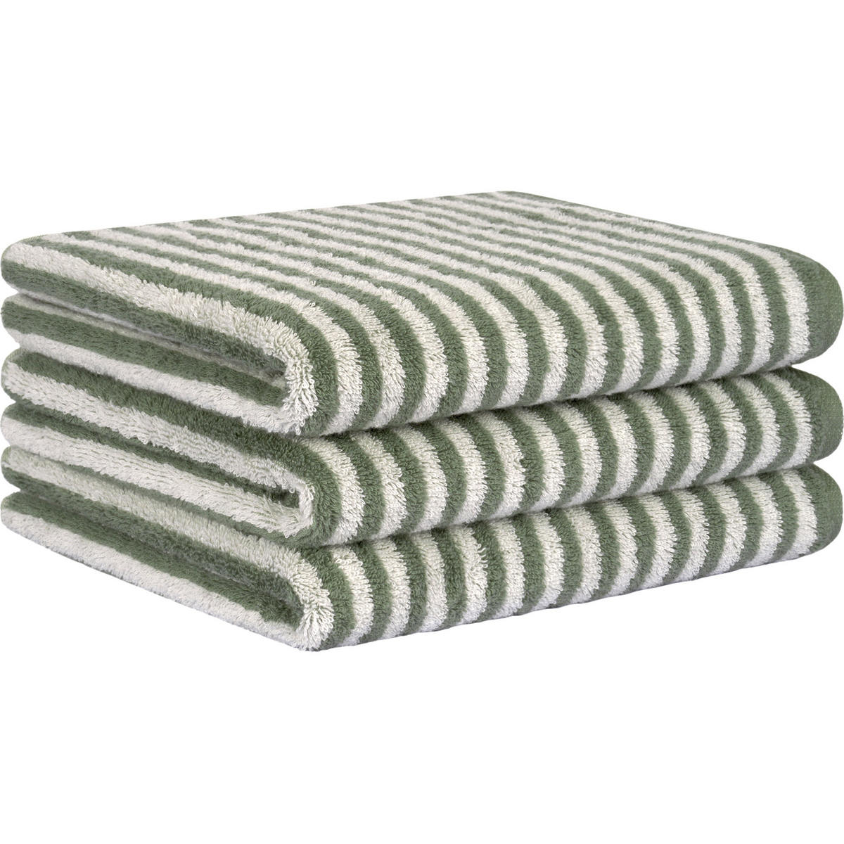 HANDTÜCHER CLUB 6300 EUKALYPTUS - 47 - Grün, Textil (16/22cm) - Cawö