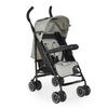 BUGGY Jerry schwarz hellgrün Sonnendach, schwenkbare Vorderräder, EVA-Räder - Greige, Metall (72/47/100cm) - Moni