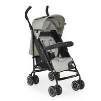 BUGGY Jerry schwarz hellgrün Sonnendach, schwenkbare Vorderräder, EVA-Räder - Greige, Metall (72/47/100cm) - Moni