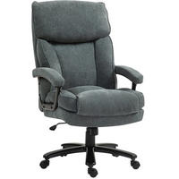 BÜROSTUHL ergonomisch höhenverstellbar 68,5 x 79 x 117-125 cm Polyester Grey - Grau, Kunststoff (79/125/68.5cm) - Meubliv